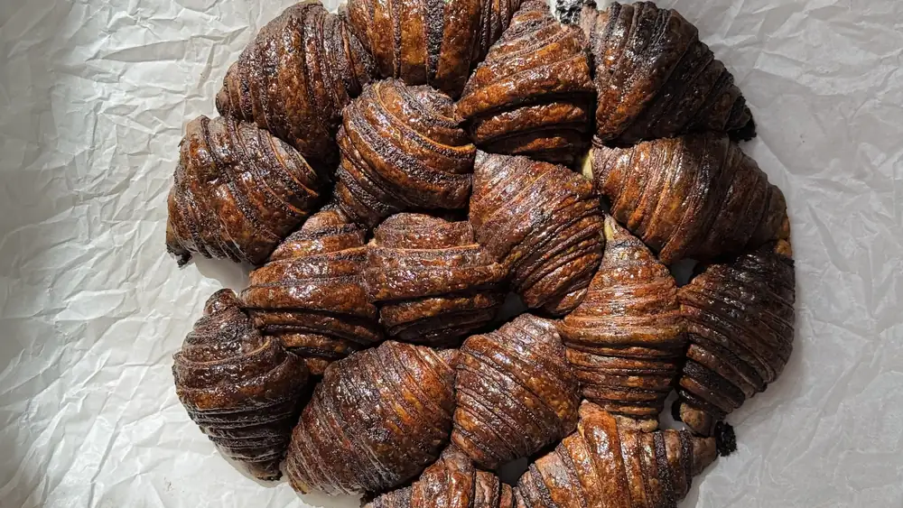 Rugelach, an Eastern European pastry that became famous in New York