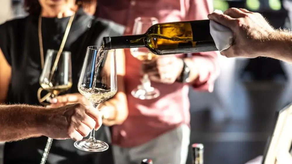 Malolactic fermentation softens the wine and changes its acidity.
