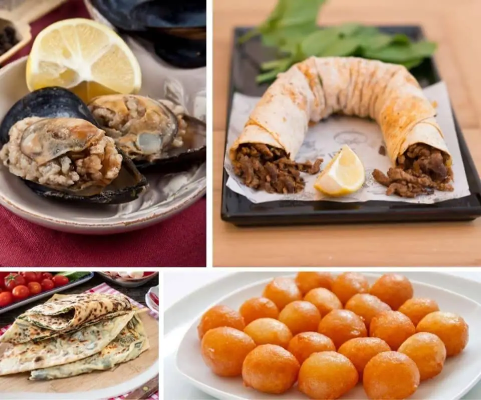 18 comidas callejeras famosas de Turquía