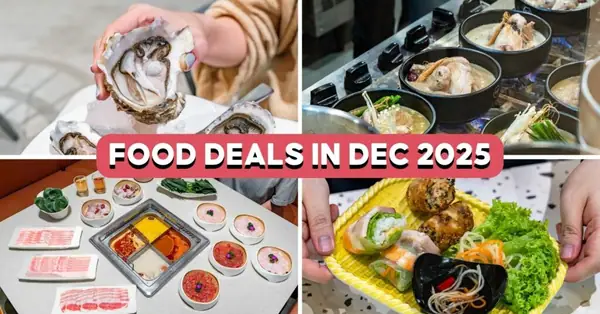 8Food Deals In December 2025—1-For-1 Samgyetang, $1.99 Oysters And More