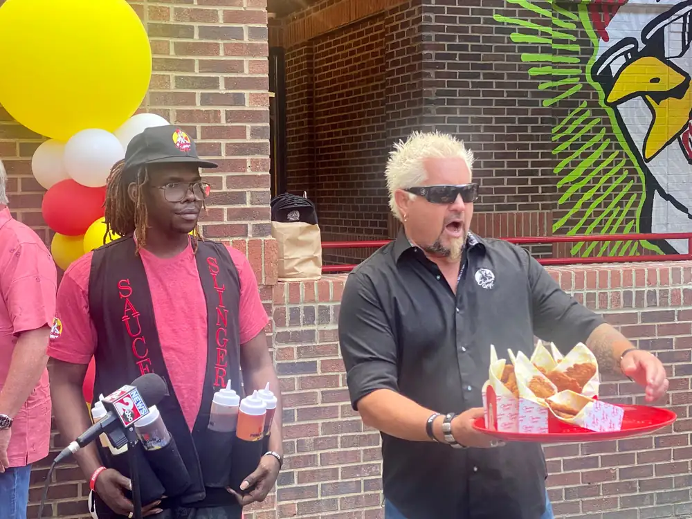 Guy Fieri Tips Hat to Iconic Prince’s at Ribbon-Cutting of New Nashville Restaurant