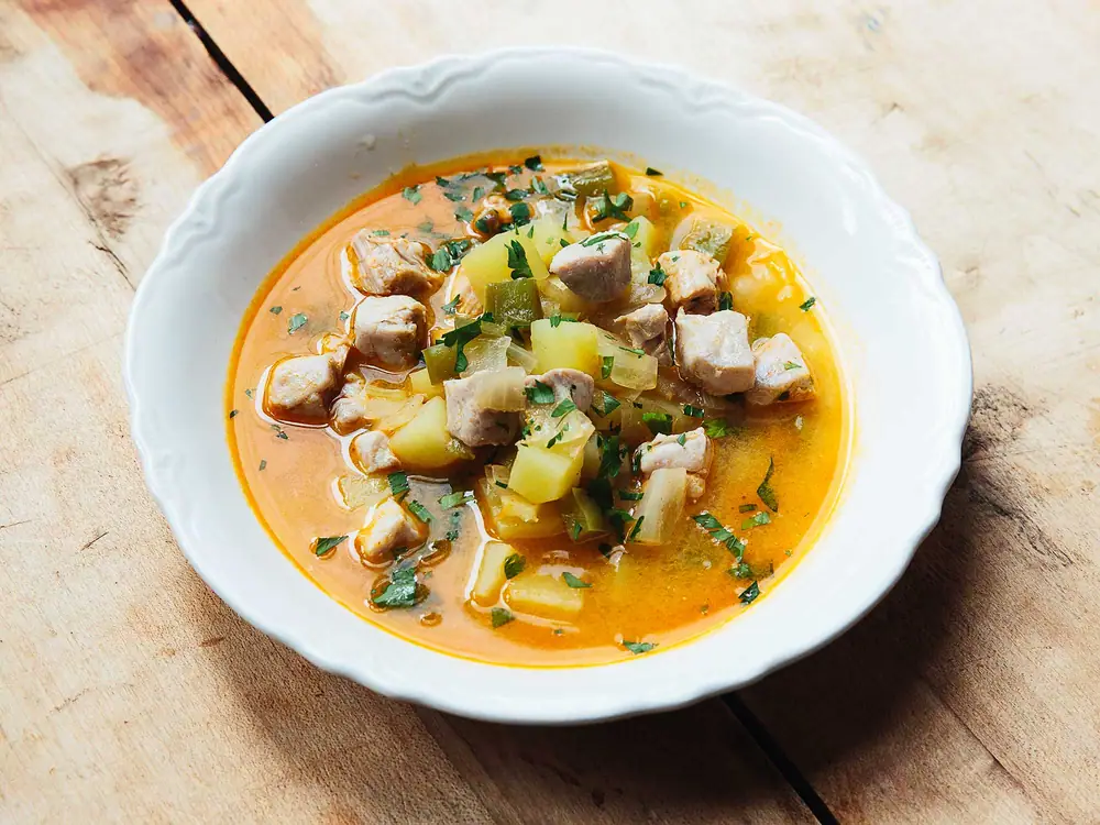 Basque Tuna and Potato Soup (Marmitako Recipe)