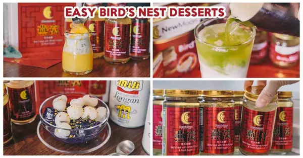 3 Bird’s Nest Recipes For CNY Such As Bird’s Nest Ice Jelly And Mango Pudding