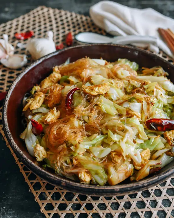 Cabbage and Glass Noodles