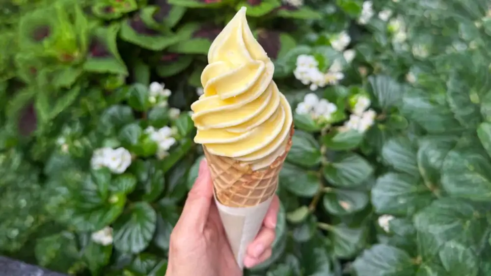 Dipping an ice cream cone in melted butter is becoming an increasingly popular trend