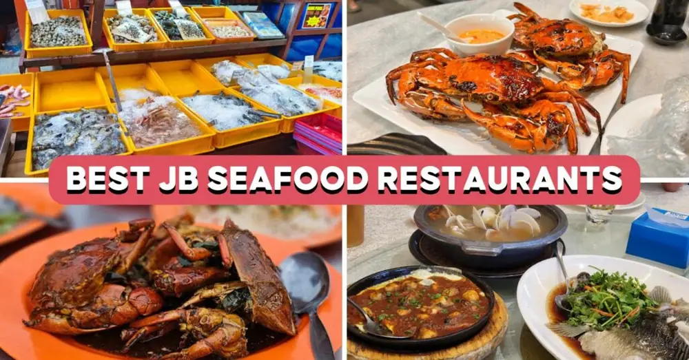 Los 10 mejores restaurantes de mariscos de Johor Bahru con cangrejo y langosta baratos desde $2/100g