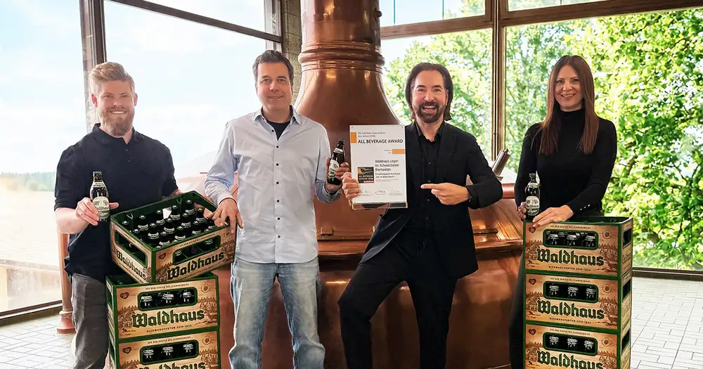 Waldhaus: “Klein Fritzle Lager” wins All Beverage Award