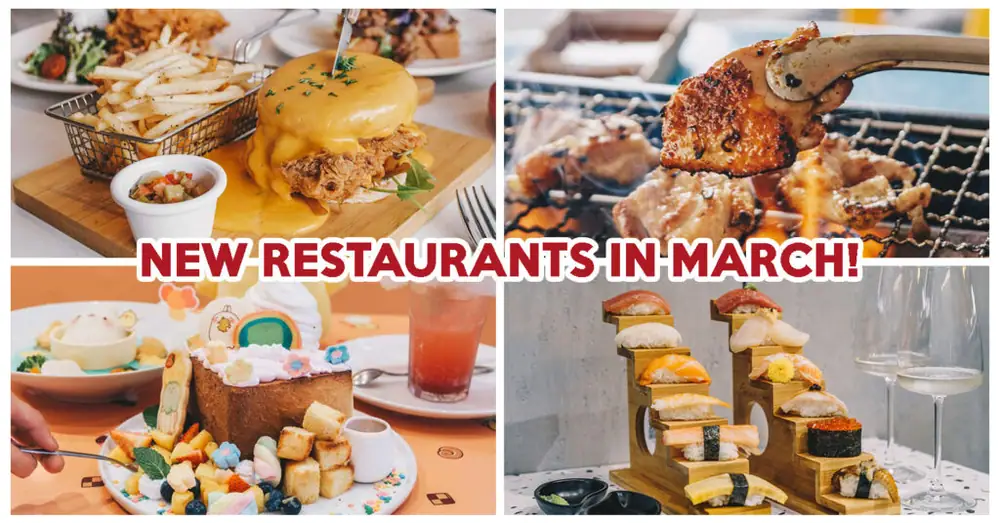 10 New Restaurants In March 2021—Fried Chicken Croffles, Kopitiam Yakiniku And More