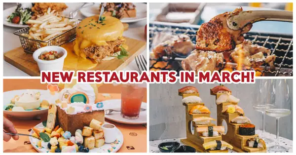 10 New Restaurants In March 2021—Fried Chicken Croffles, Kopitiam Yakiniku And More