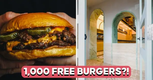 Este nuevo restaurante en el centro de la ciudad regalará 1.000 hamburguesas gratis los días 3 y 4 de abril