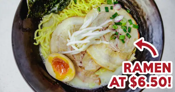 Wakon Ramen Review: Tonkotsu And Volcano Seafood Ramen At Less Than $10 At Pasir Ris