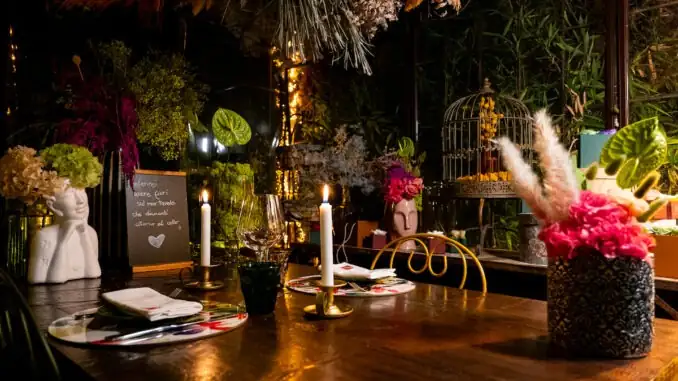 Casa Vidaschi in Rome: Monteverde's bistro with a rose garden