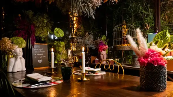 Casa Vidaschi in Rome: Monteverde's bistro with a rose garden