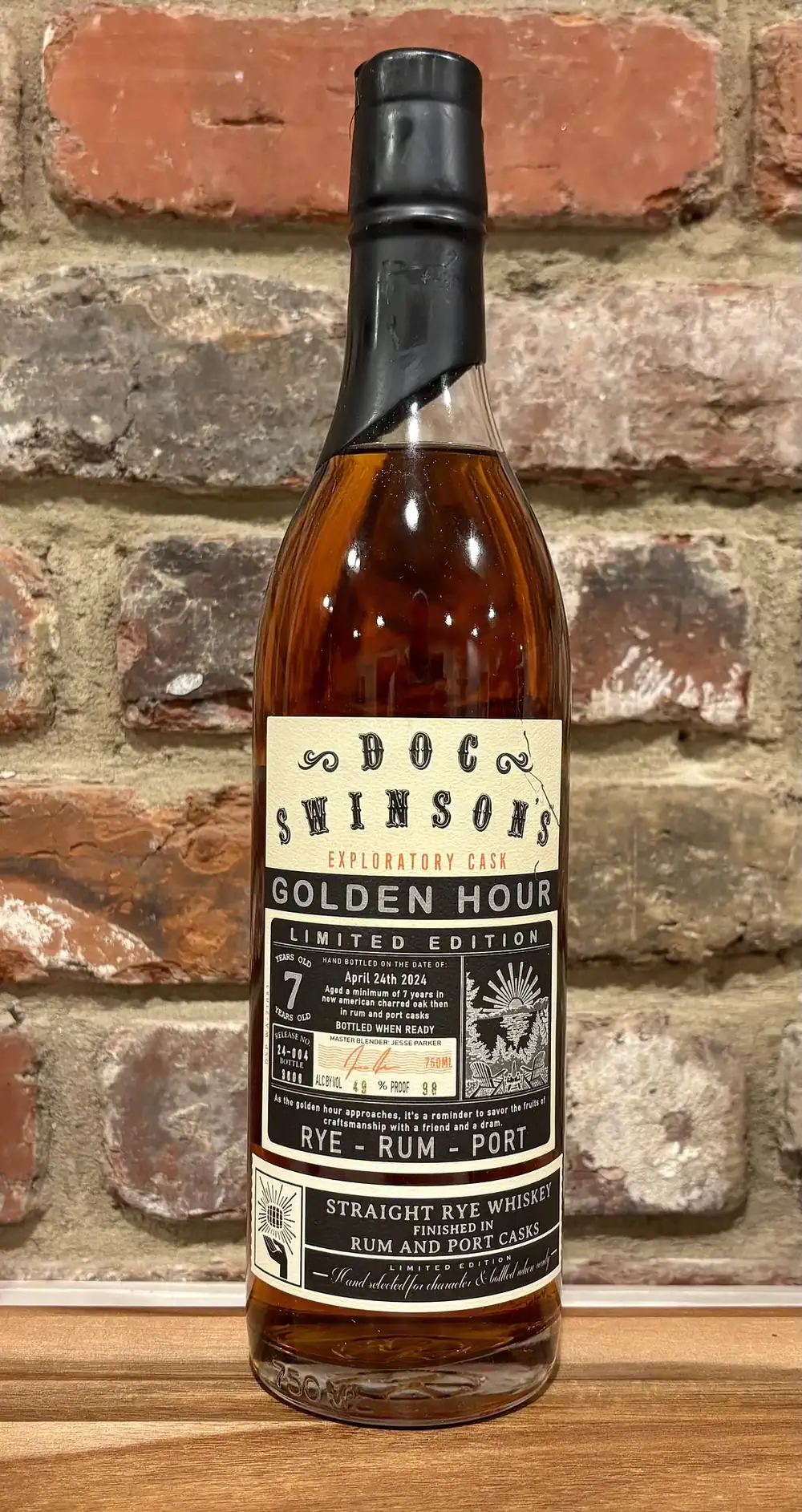 Doc Swinson’s Golden Hour Straight Rye Whiskey Review