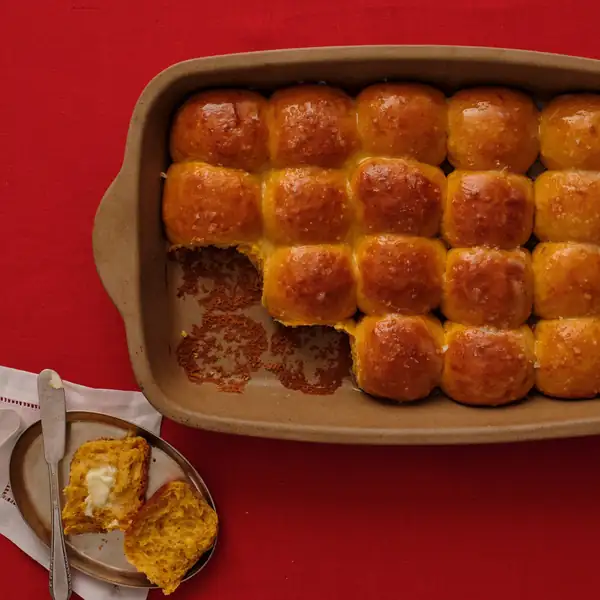 Rollitos de batata dorados