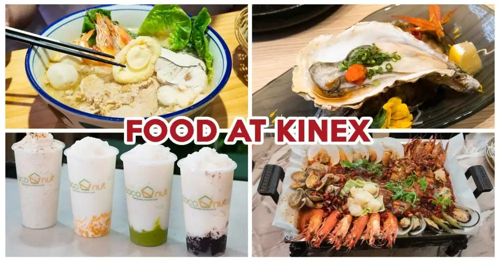 6 New Food Places At KINEX, Including Mala Grilled Fish And Japanese Omakase