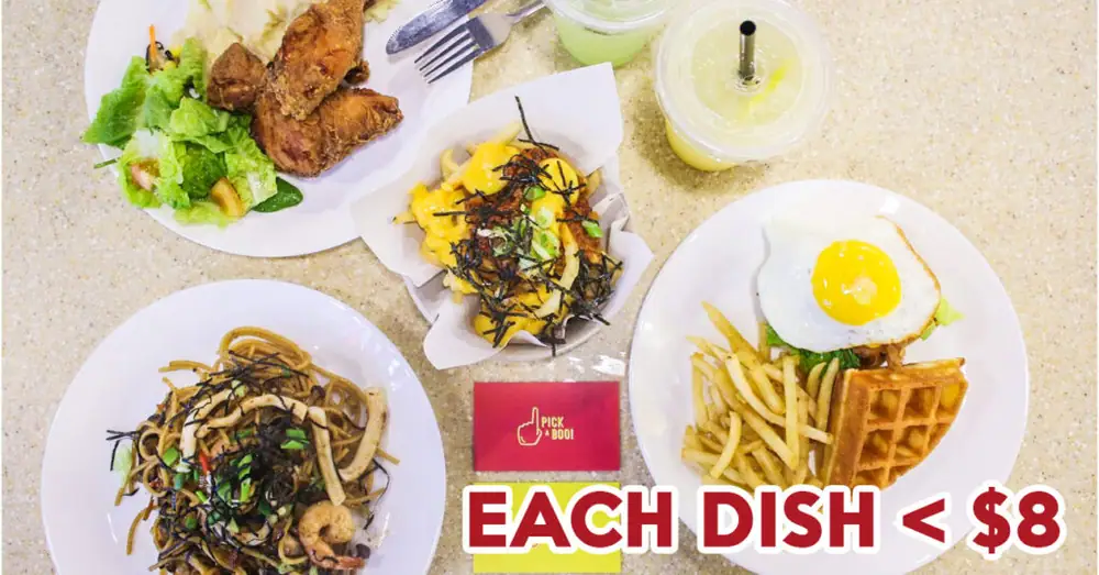 Pick A Boo Review: Cheap Cafe Food At Lucky Plaza For Less Than $8