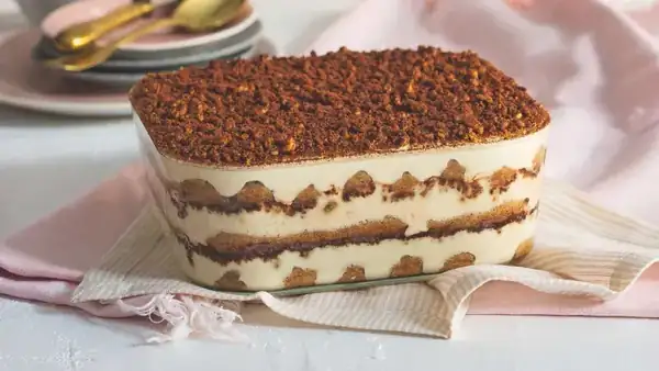 Martin's Drunk Tiramisu with Caramelized Nuts