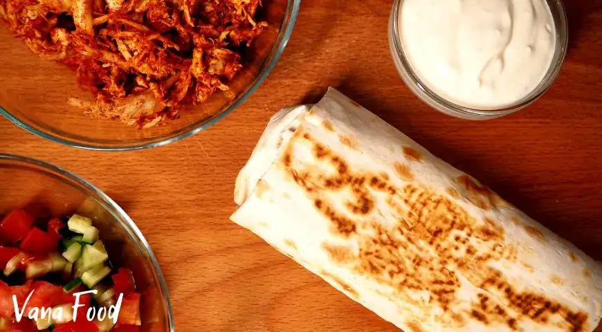 Homemade Chicken Shawarma