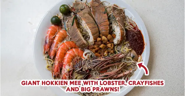 Mr Prawnie Review: Giant Hokkien Mee On A Secret Menu At A Kopitiam In Ang Mo Kio